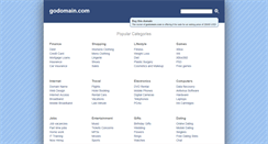 Desktop Screenshot of godomain.com
